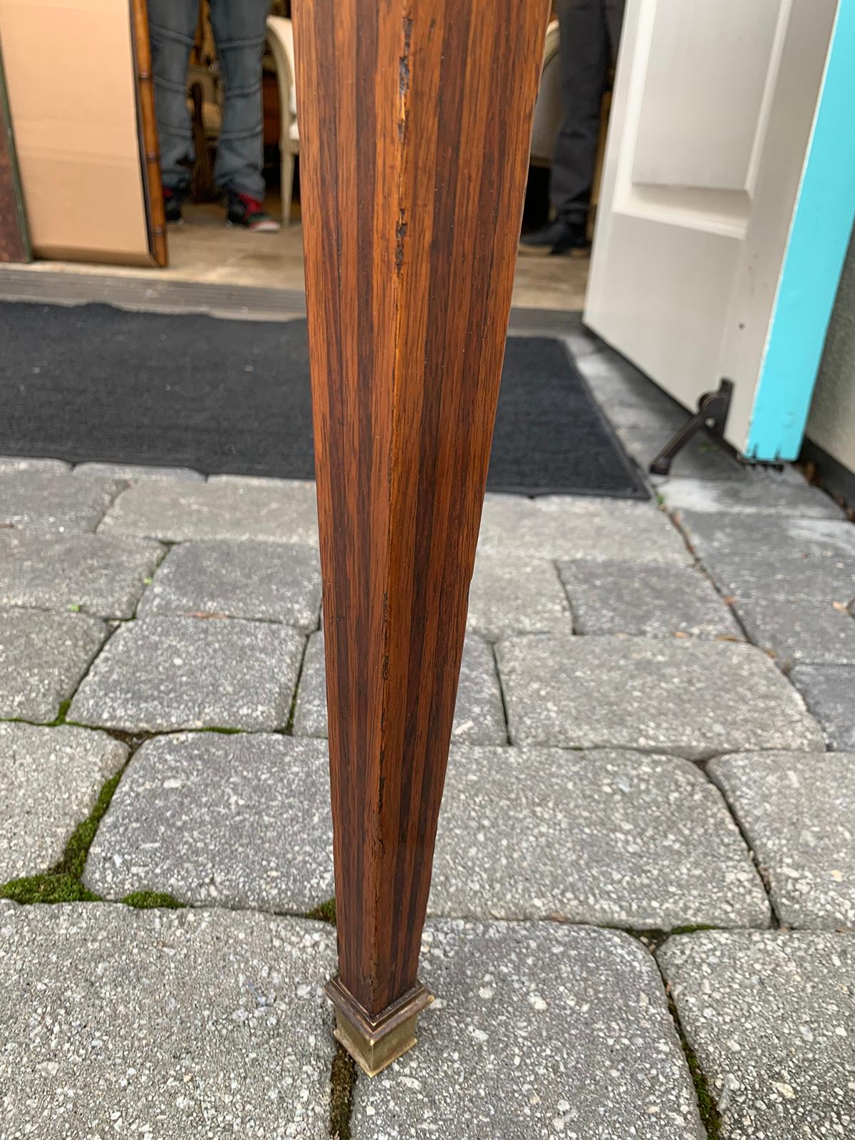 Round Inlaid Table circa 1880s-1920s, Possibly Italian 2