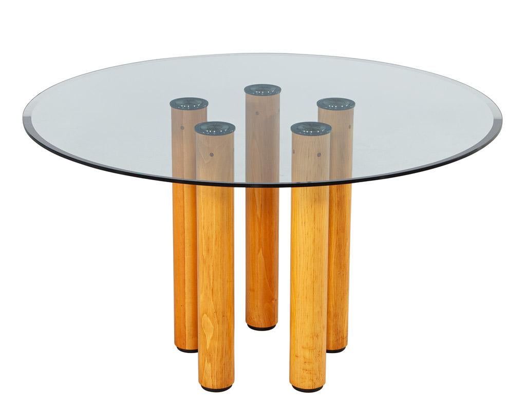 round italian dining table