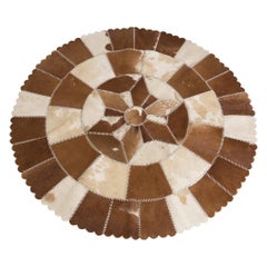 Round Italian Pony Rug Hand-Sewn