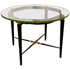 Vintage Round Italian Table, 1940s