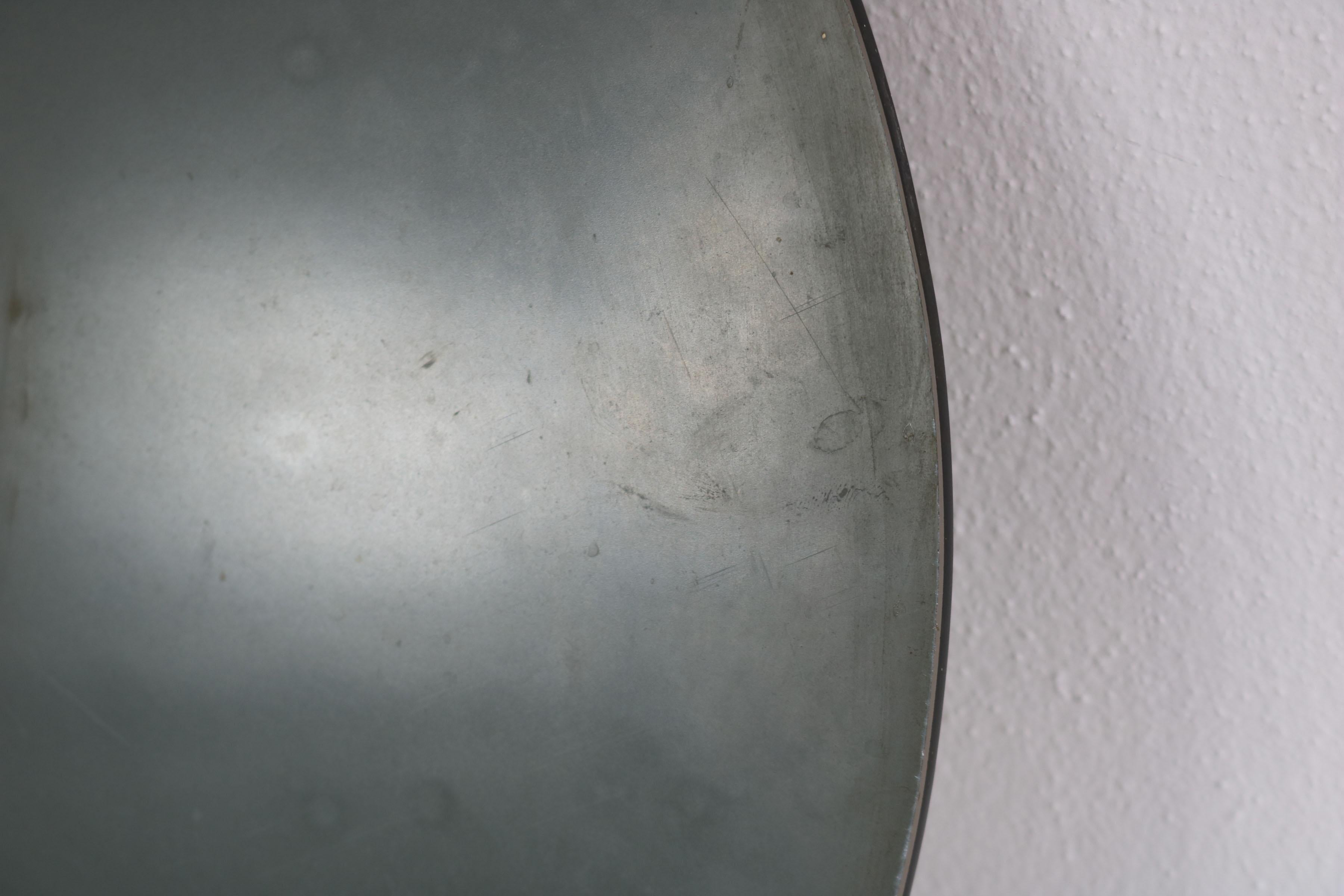 Round Italian Twotone Mirror, Design: Antonio Lupi by Cristal Luxor, 1960s For Sale 6