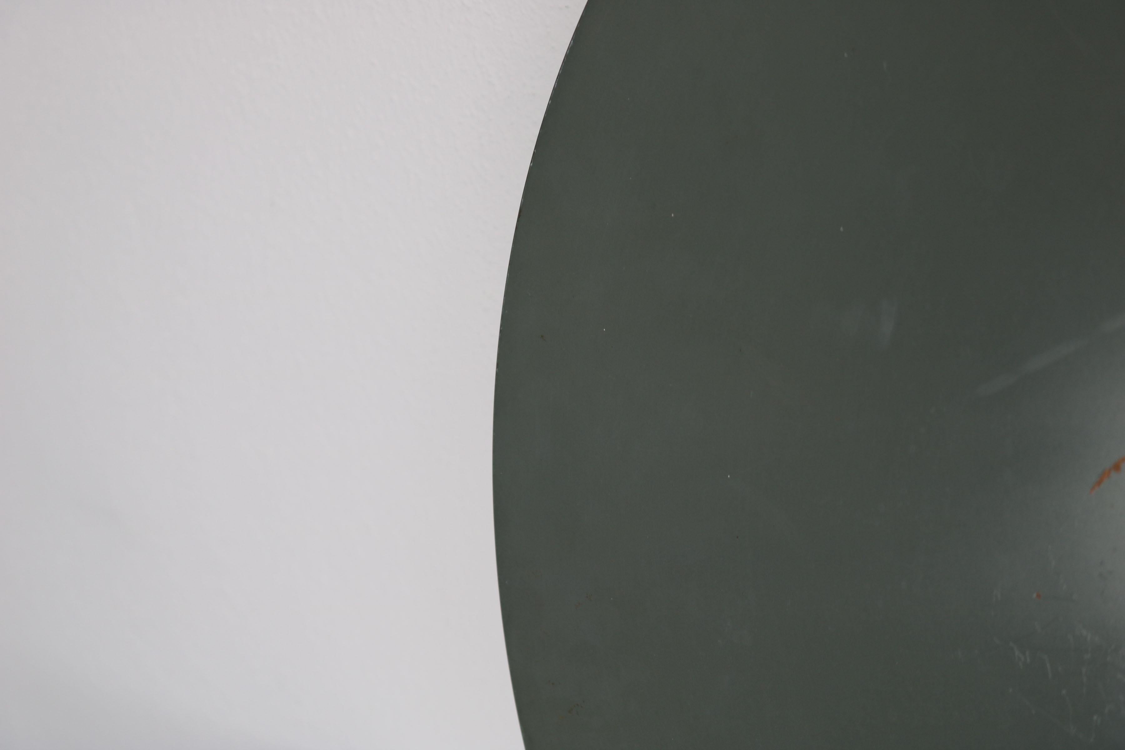 Round Italian Twotone Mirror, Design: Antonio Lupi by Cristal Luxor, 1960s For Sale 8