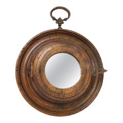 Round Italian Vintage Mirror