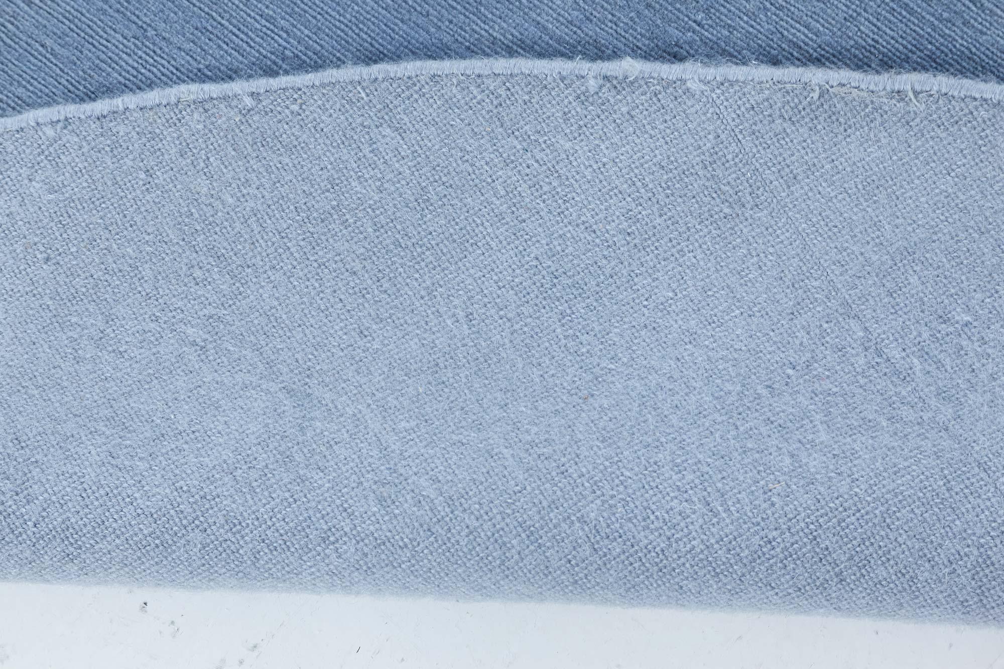 Tapis rond en mohair lavande noué à la main de Doris Leslie Blau Neuf - En vente à New York, NY