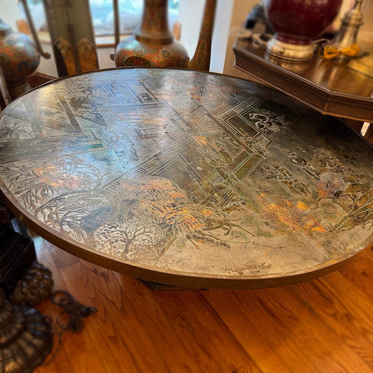 Table basse ronde LaVerne en vente 4