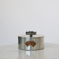 Round Lidded Pewter Box by Svenskt Tenn, 1930s, Sweden