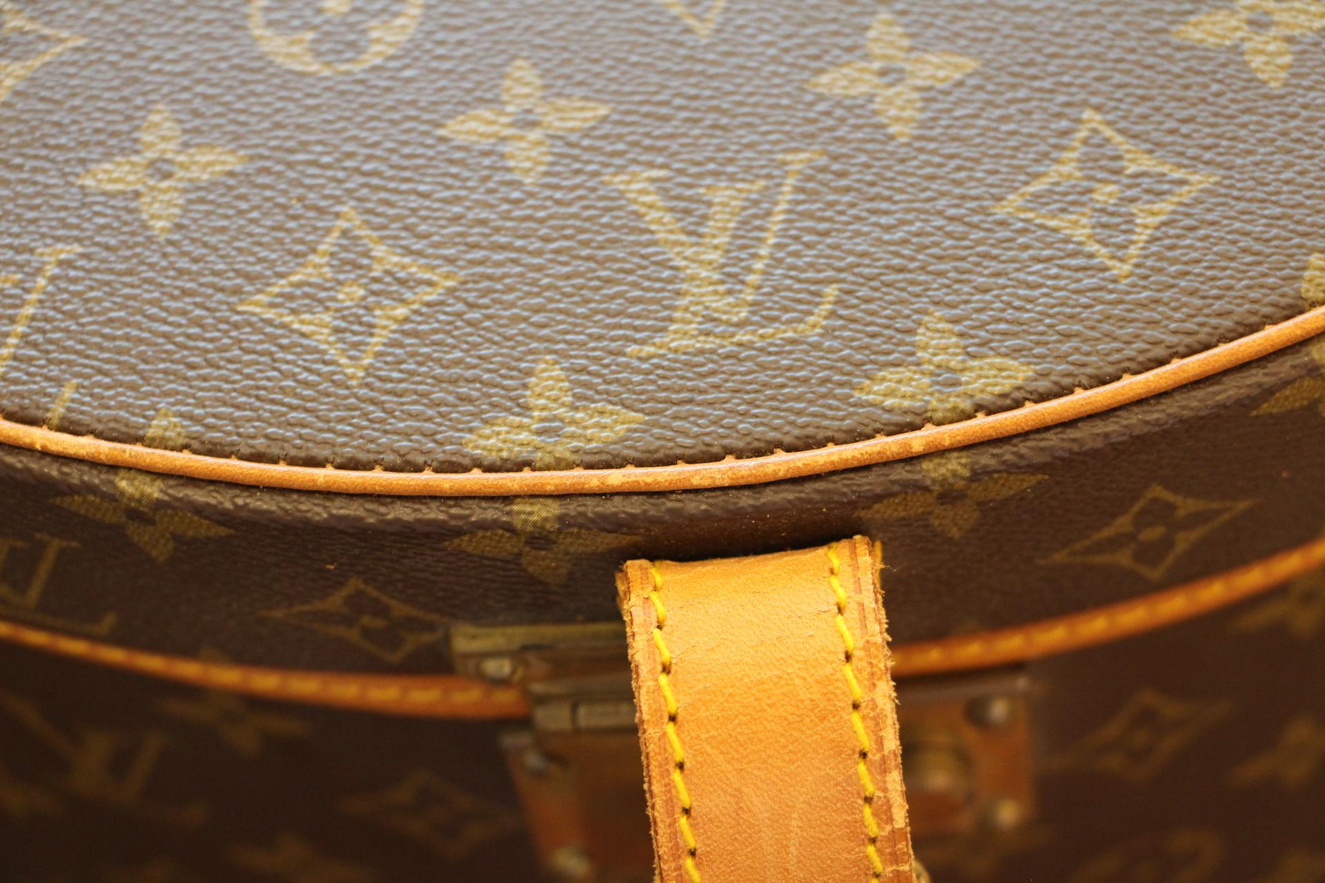 Round Louis Vuitton Hat Trunk 40, Louis Vuitton Bag, Malle à chapeaux Vuitton 7