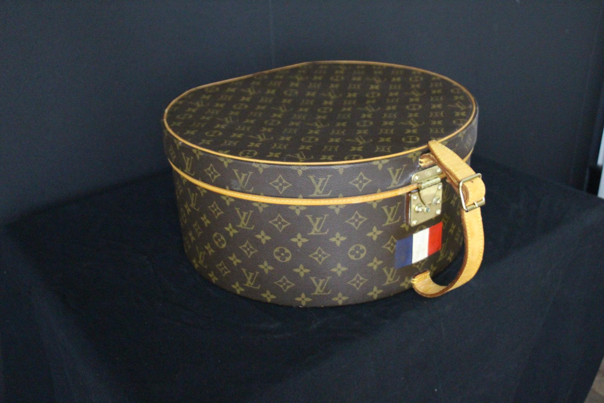 Round Louis Vuitton Hat Trunk 40, Louis Vuitton Hat Box, Louis Vuitton Bag For Sale 11
