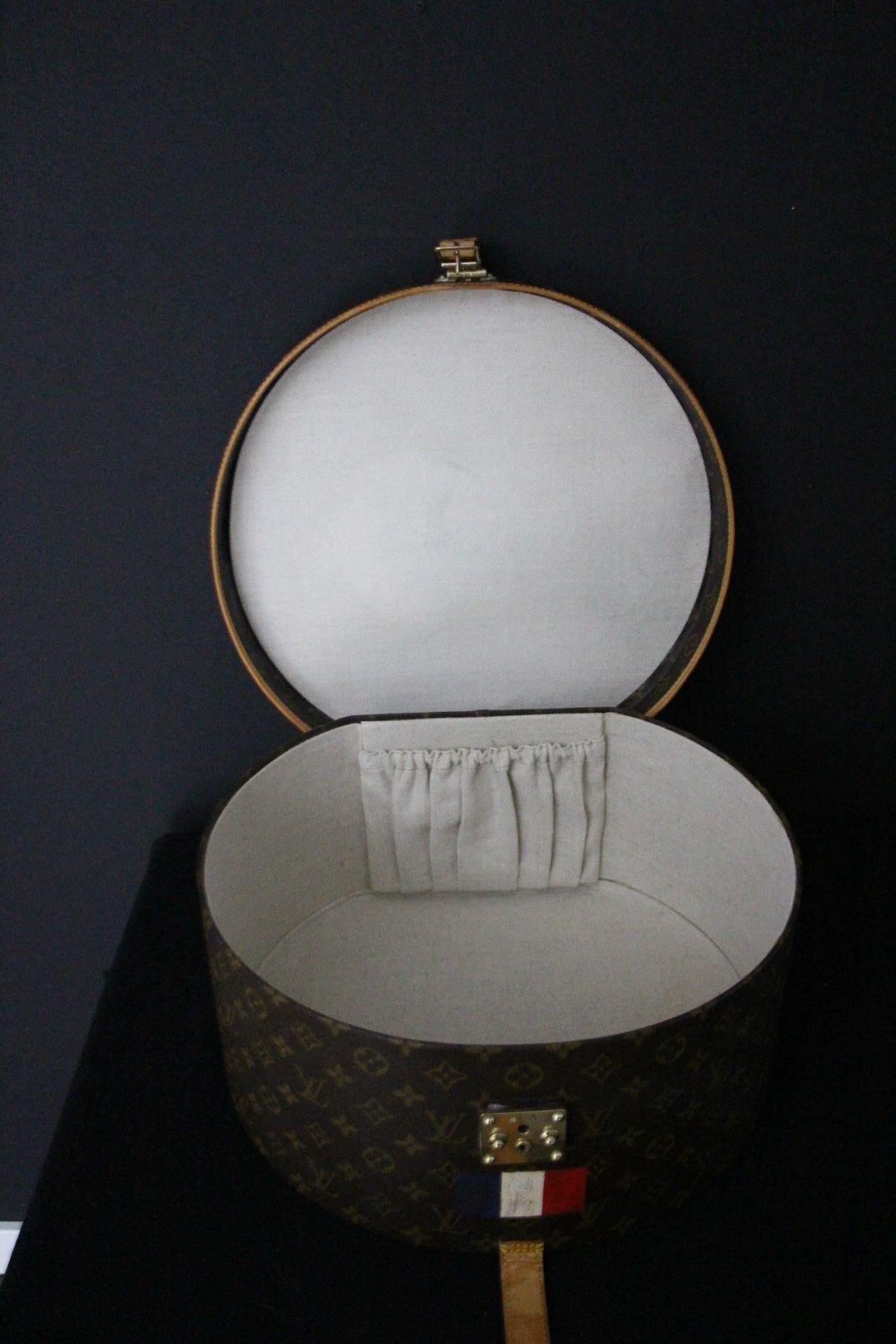 Round Louis Vuitton Hat Trunk 40, Louis Vuitton Hat Box, Louis Vuitton Bag For Sale 2