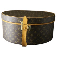 Round Louis Vuitton Hat Trunk 40, Louis Vuitton Hat Box, Louis Vuitton Bag