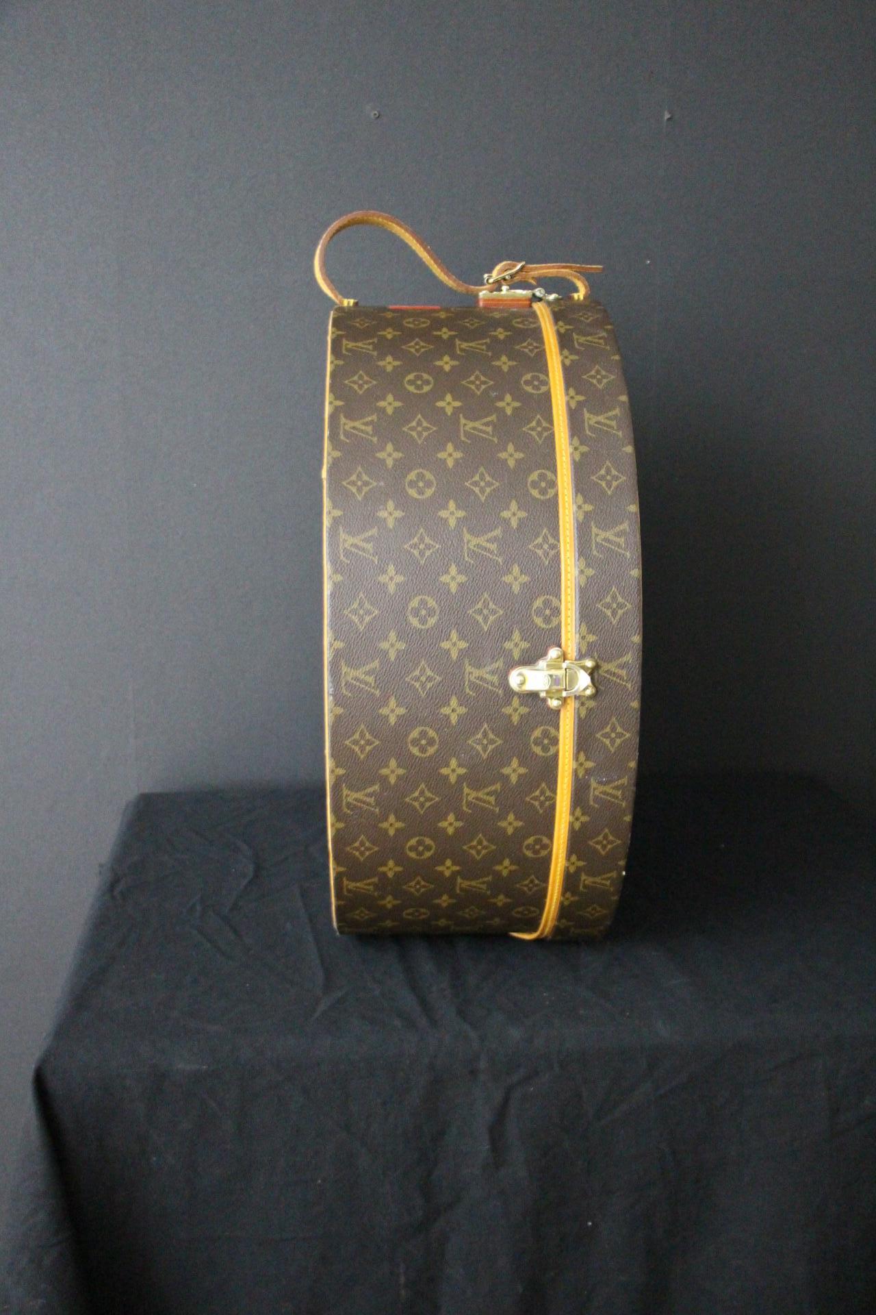 Round Louis Vuitton Hat Trunk 50, Louis Vuitton Hat Box, Louis Vuitton Bag For Sale 6