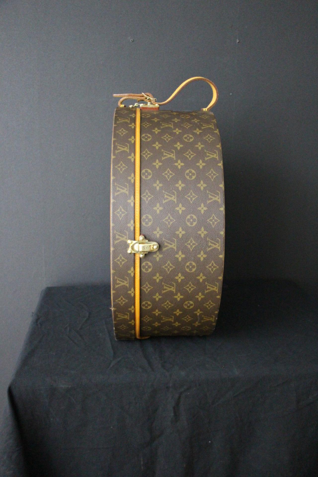 Round Louis Vuitton Hat Trunk 50, Louis Vuitton Hat Box, Louis Vuitton Bag 7