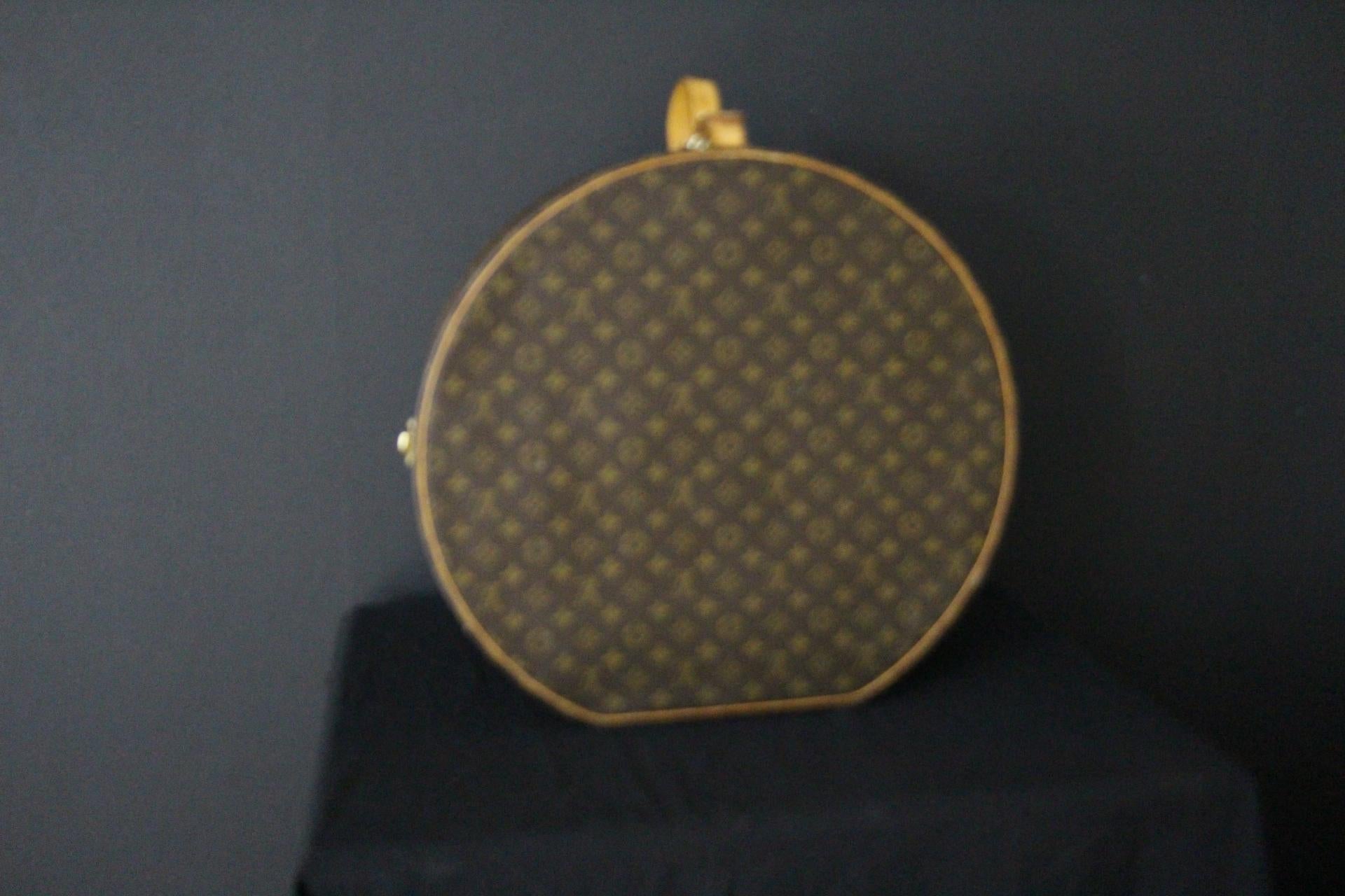 Round Louis Vuitton Hat Trunk 50, Louis Vuitton Hat Box, Louis Vuitton Bag For Sale 8