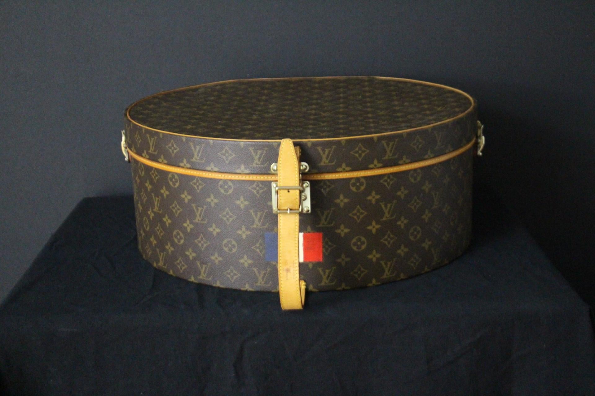 Round Louis Vuitton Hat Trunk 50, Louis Vuitton Hat Box, Louis Vuitton Bag For Sale 11