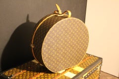 Round Louis Vuitton Hat Trunk 50, Louis Vuitton Hat Box, Louis Vuitton Bag