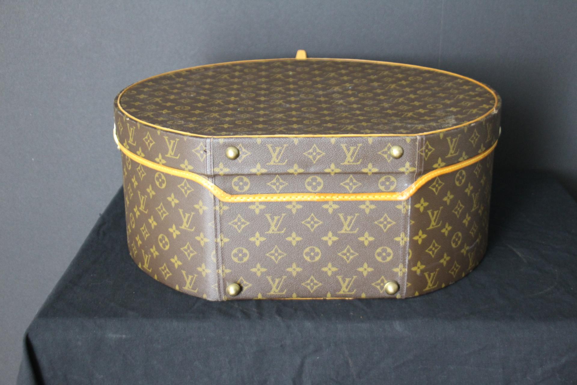 Round Louis Vuitton Hat Trunk 50, Louis Vuitton Hat Box, Louis Vuitton Bag For Sale 5