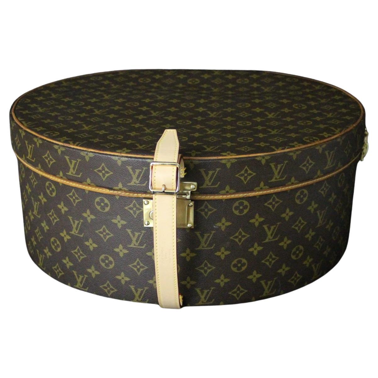 Round Louis Vuitton Hat Trunk 50, Louis Vuitton Hat Box, Louis Vuitton Bag