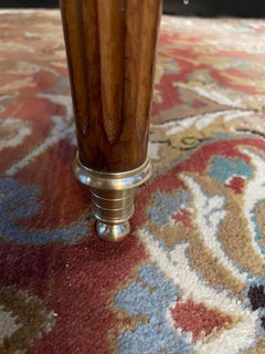 Round Louis XVI Style Mahogany Dining Table, 1950s/1960s