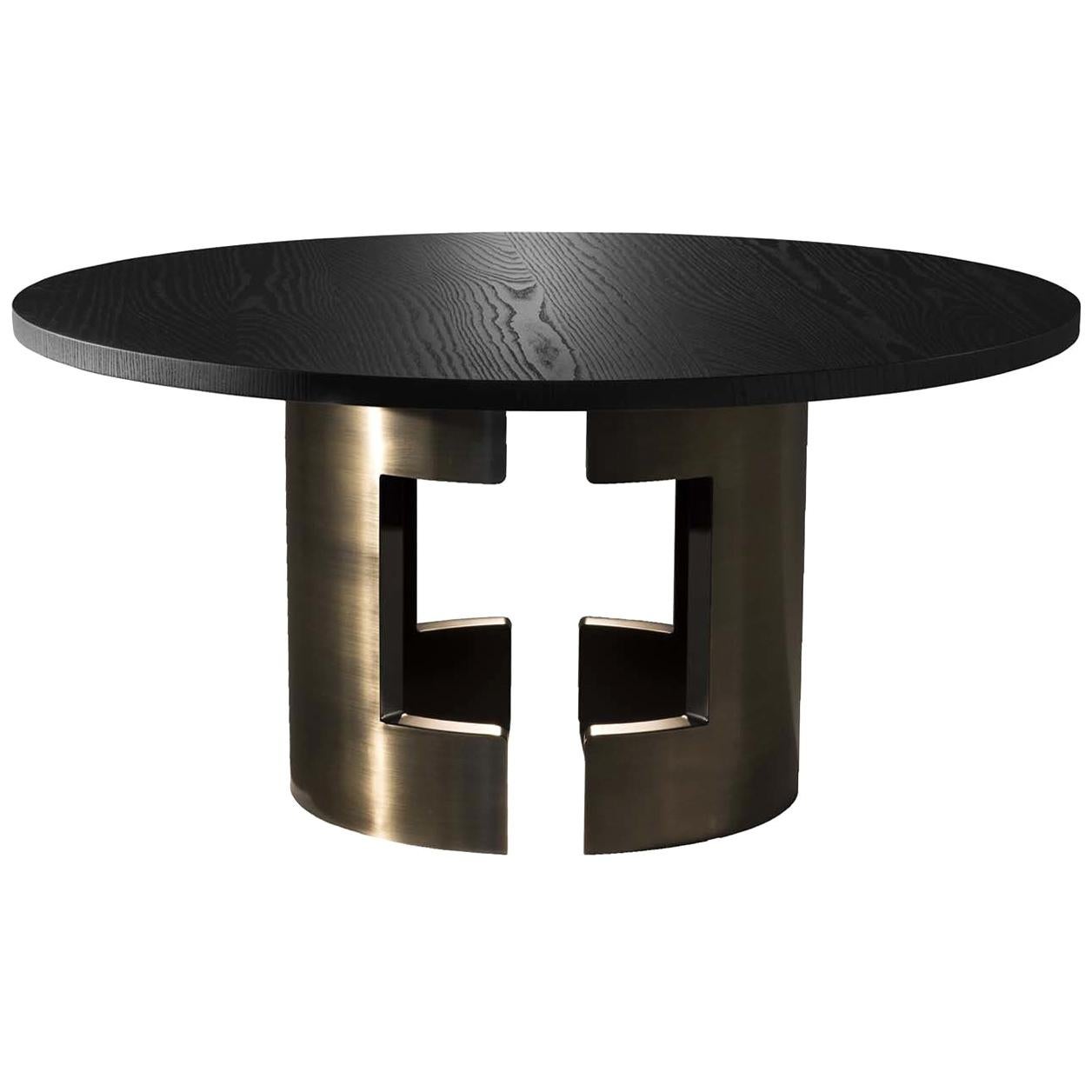 Round Magnete Table by Michael Schoeller For Sale