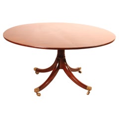 Round Mahogany Dining Table-early 19 Century