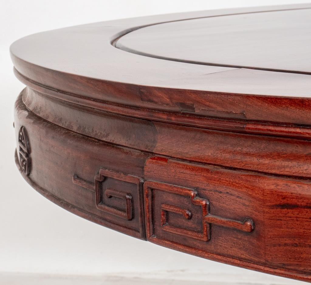 20th Century Round Mahogany Pedestal Table, 20th C