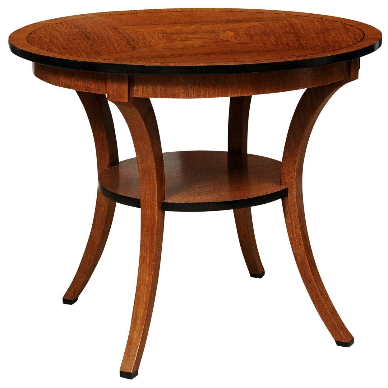 Round Mahogany Table For Sale at 1stDibs | round mahogany side table ...