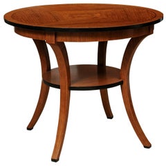 Round Mahogany Table