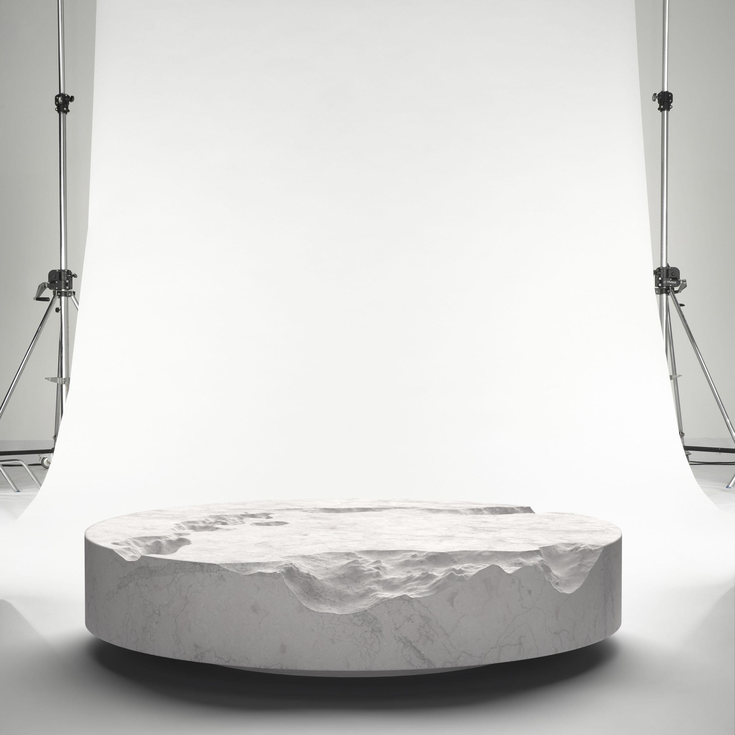 Round Marble Coffee Table Erosia Collection 1