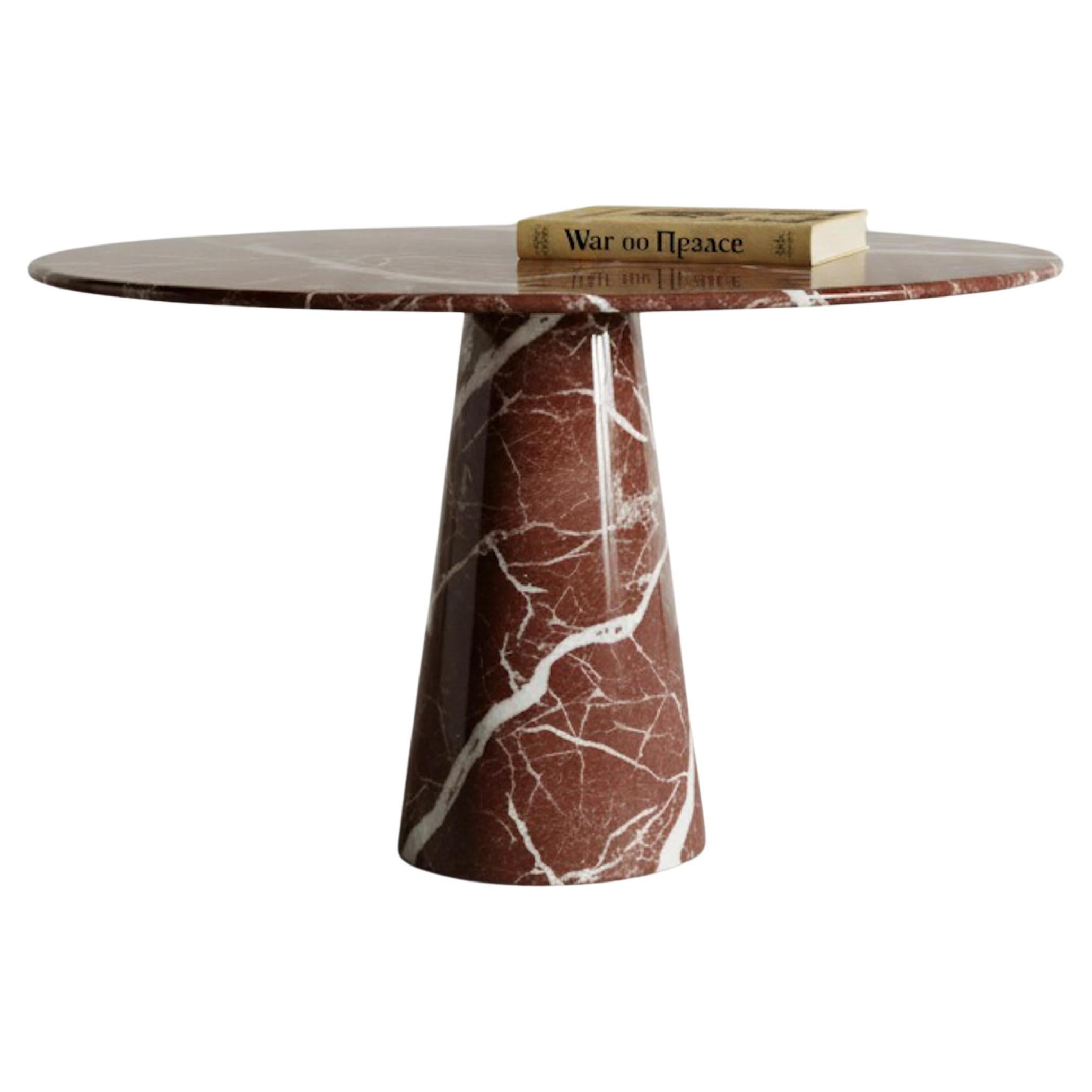 Table de salle à manger ronde en marbre - Table de cuisine en marbre en vente