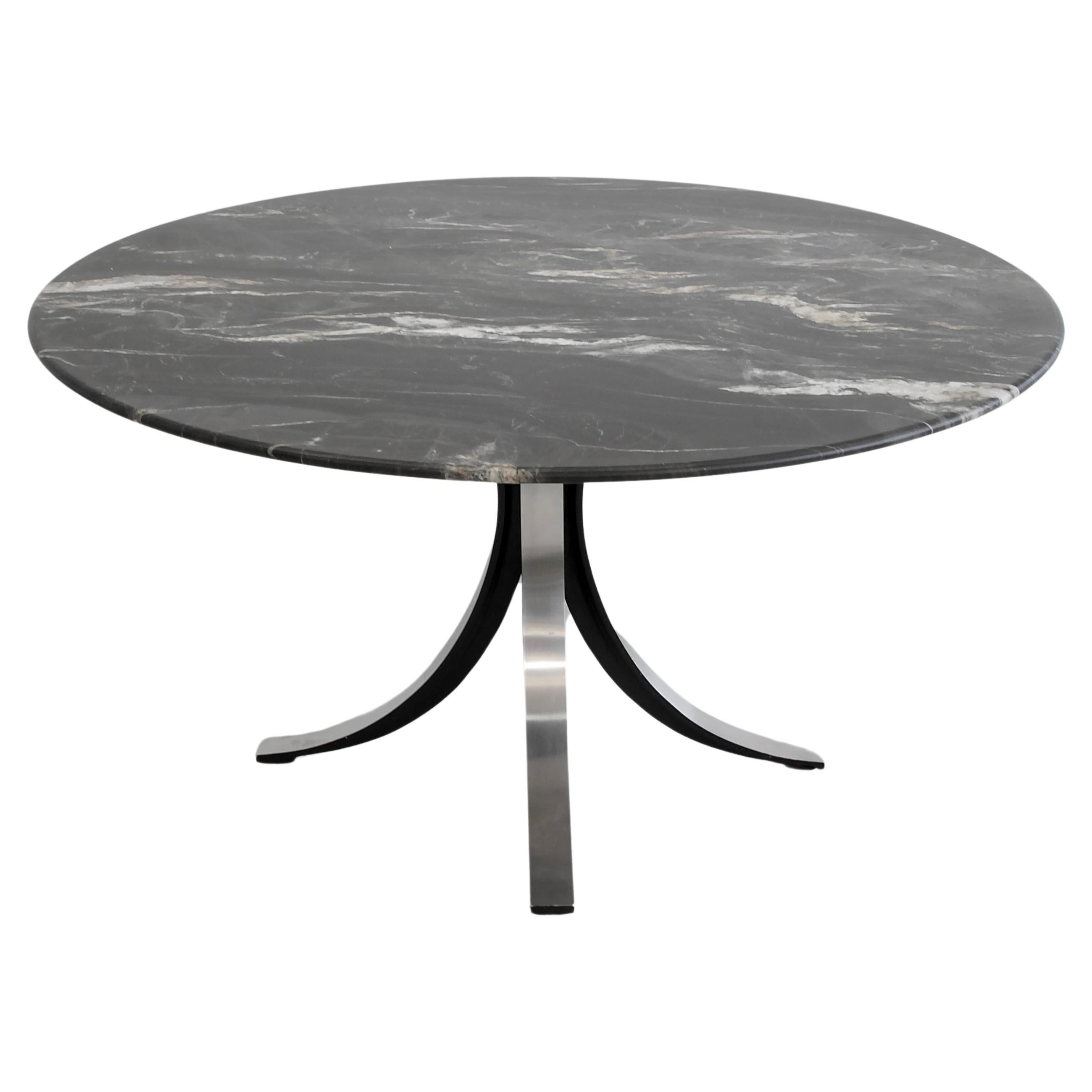 Round Marble Dining Table (T69A) designed by Osvaldo Borsani and Eugenio Gerli i For Sale