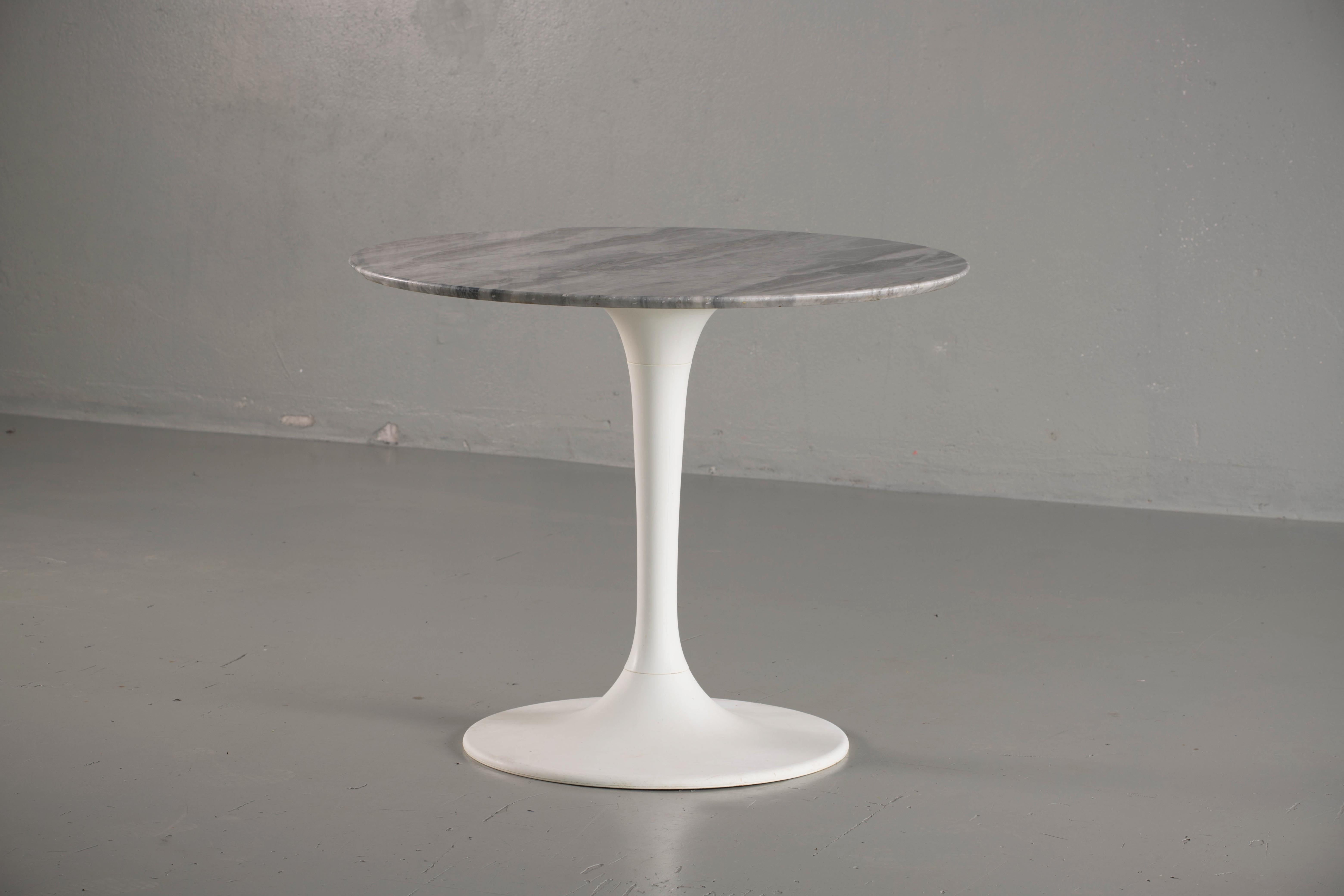 Mid-Century Modern Round Marble Table, 1960