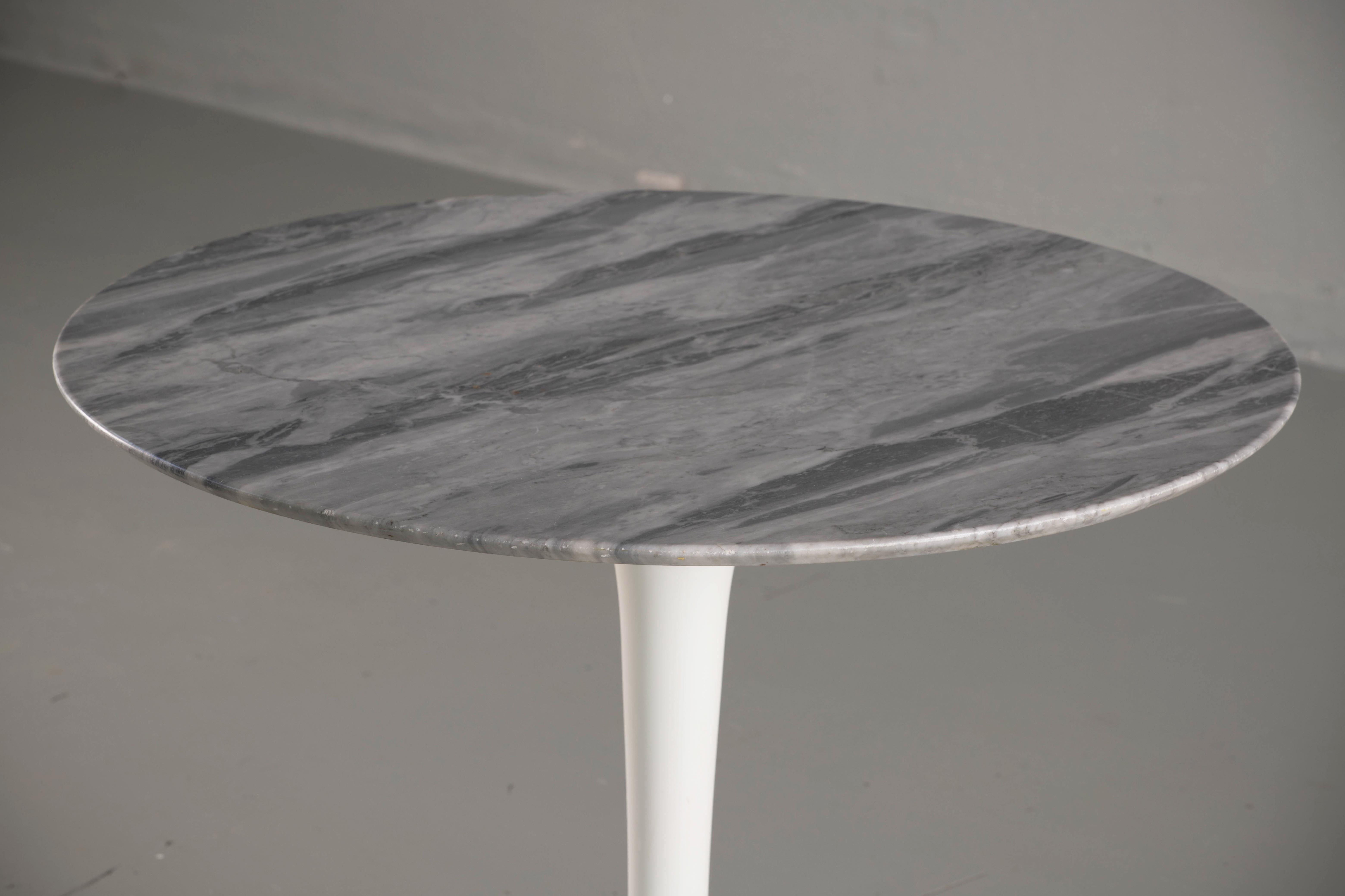 Mid-20th Century Round Marble Table, 1960
