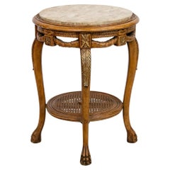 Round Marble Top Table