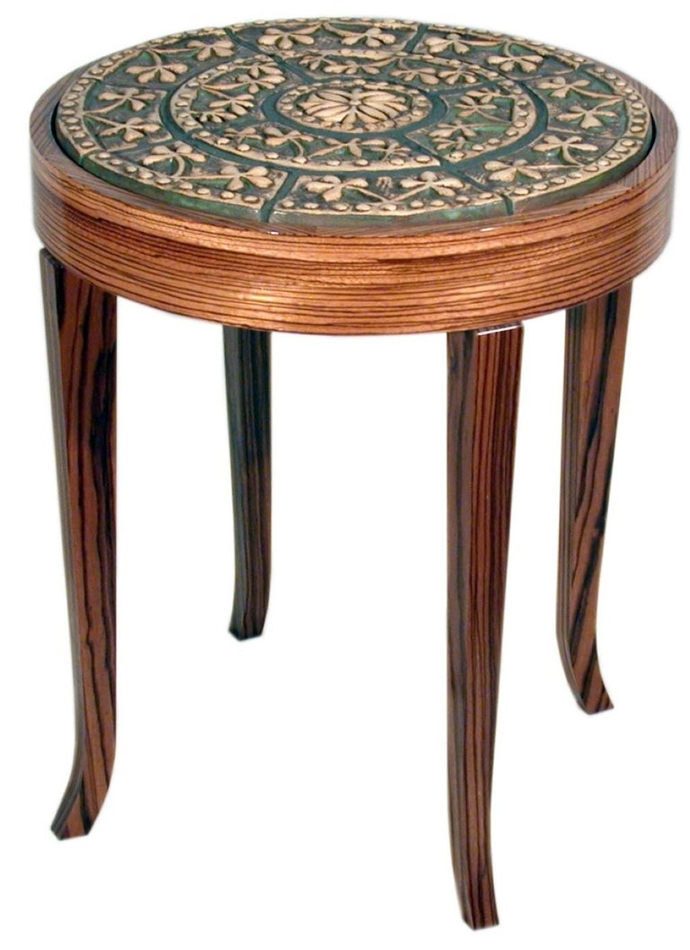 American Round Medallion Table Collection by Gregory Clark Collection For Sale