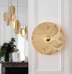 Round Mercure Medium Wall Lamp by Jennifer Midoz