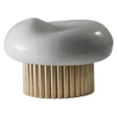 Tabouret rond Merveilleux 01 par Jennifer Midoz