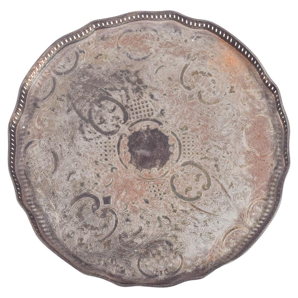 Round Metal Wire Rack Tray