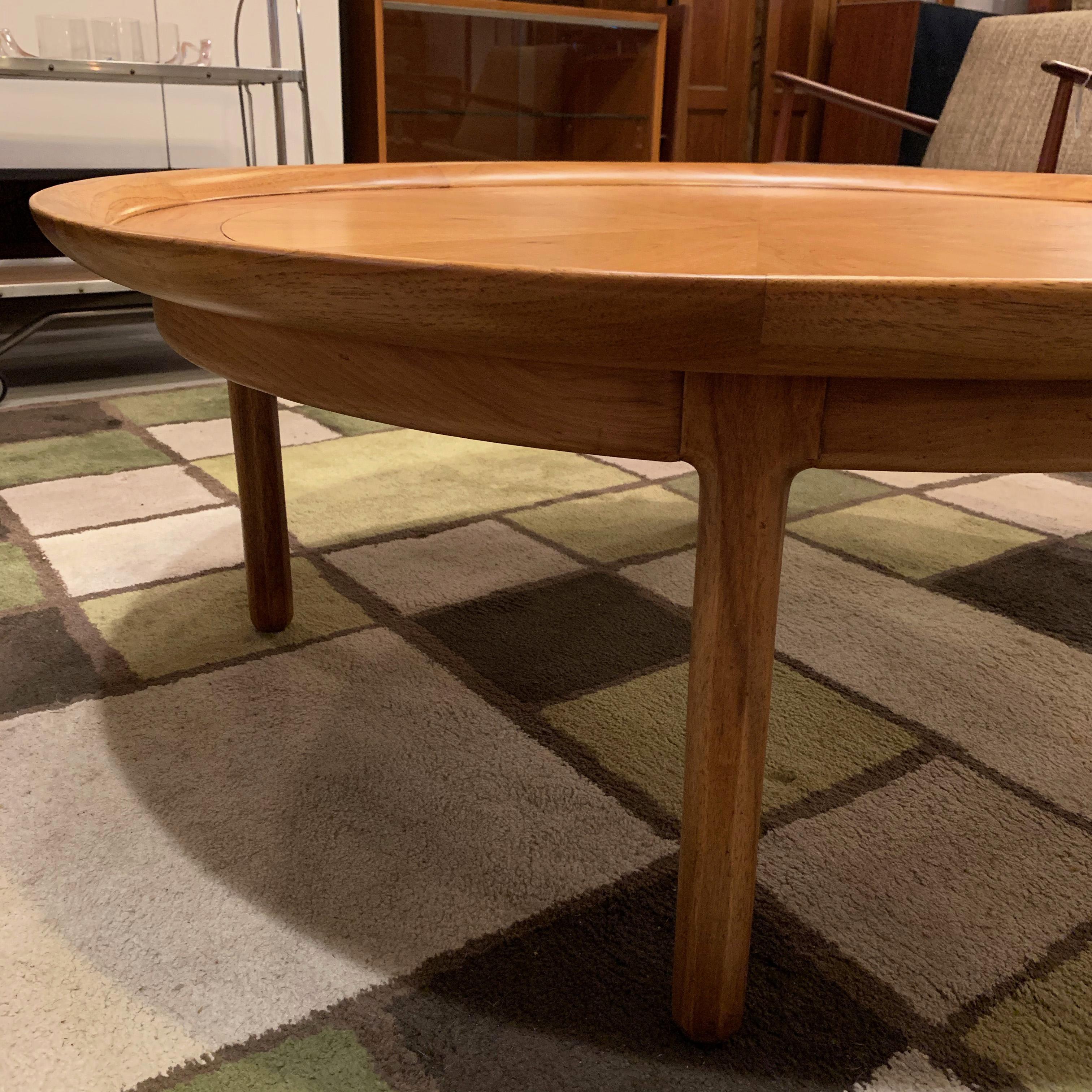 20th Century Round Midcentury Coffee Table by Sophisticate by Tomlinson