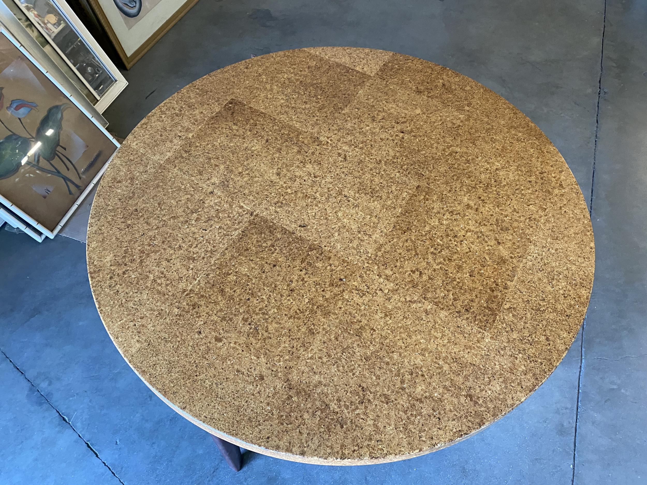 cork top table