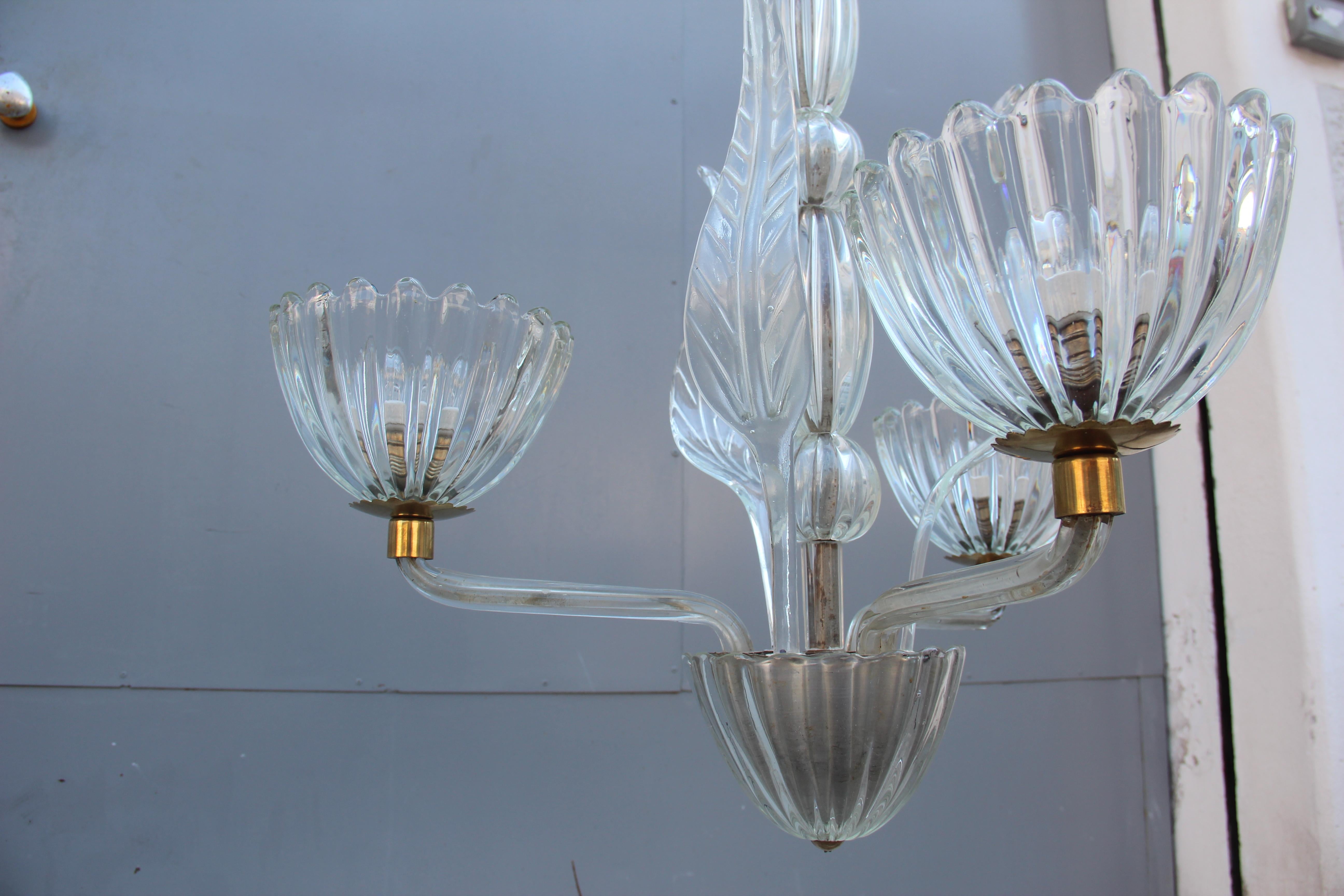 murano chandelier parts