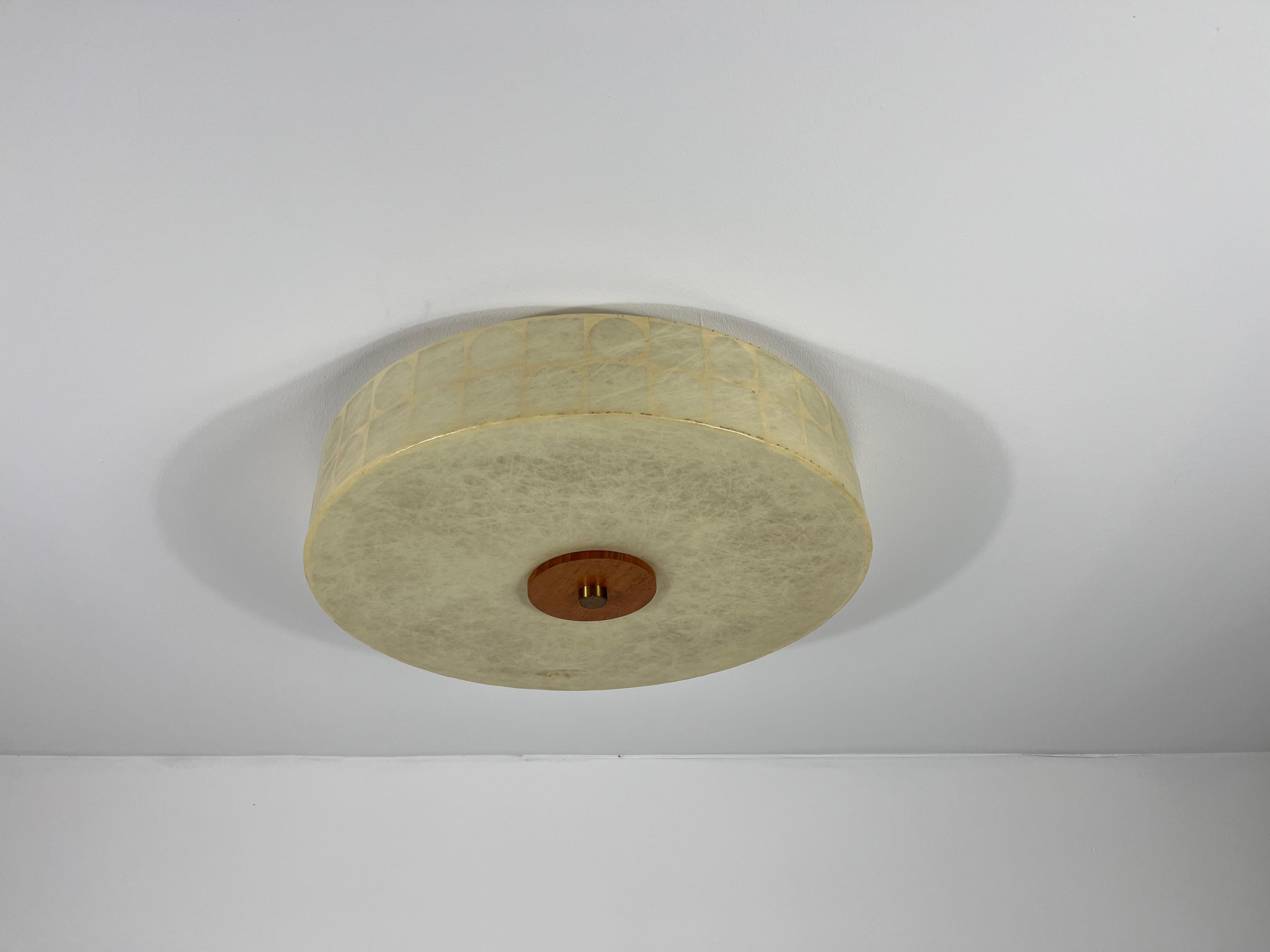 Runde Mid-Century Modern Cocoon Einbaubeleuchtung, 1960er Jahre, Deutschland (Mitte des 20. Jahrhunderts) im Angebot