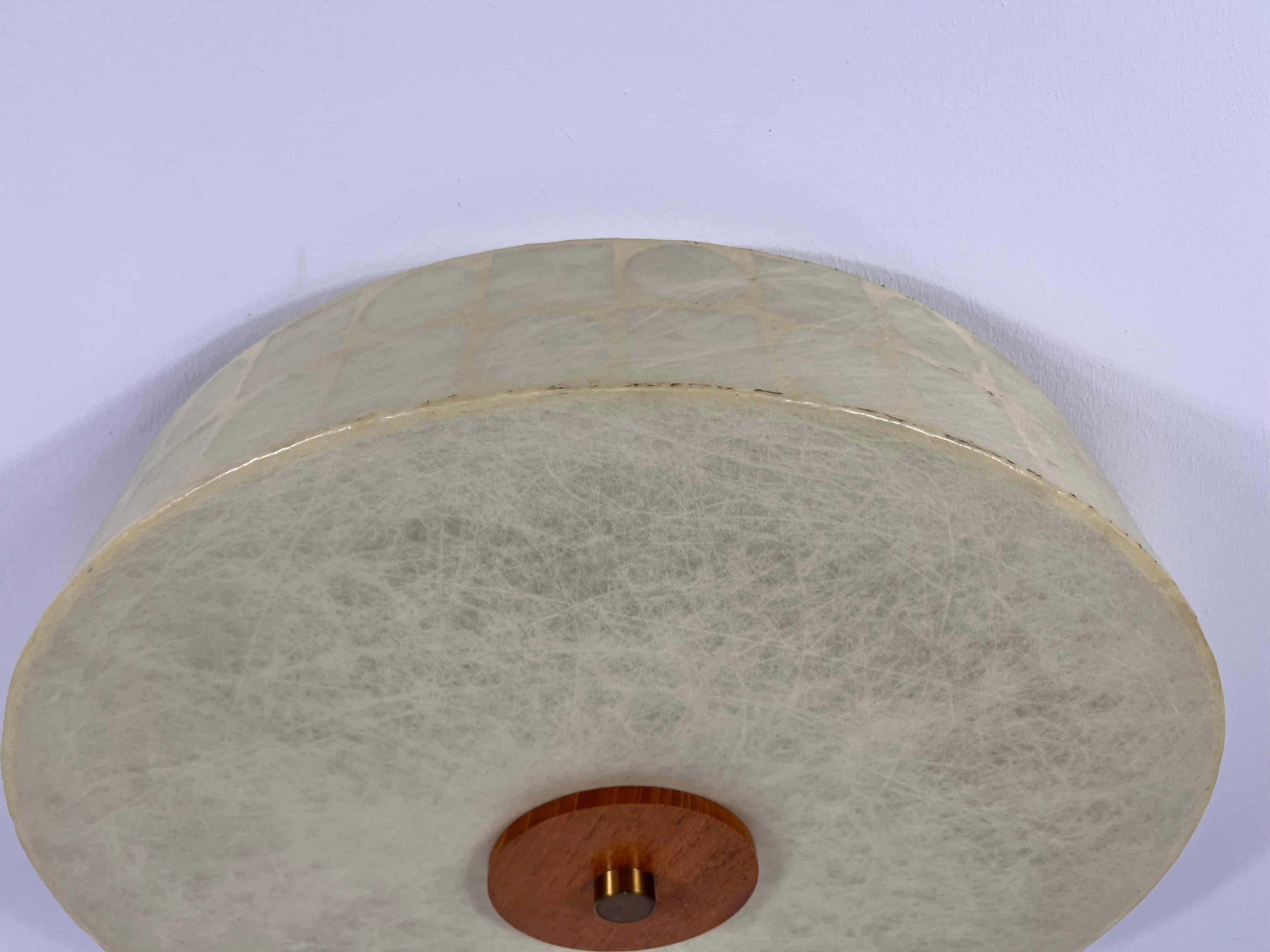 Runde Mid-Century Modern Cocoon Einbaubeleuchtung, 1960er Jahre, Deutschland (Synthetik) im Angebot