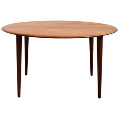 Round Midcentury Teak Coffee Table by Peter Hvidt
Orla Mølgaard Nielsen Round Midcentury Teak Coffee Table by Peter Hvidt
Orla Mølgaard Nielsen