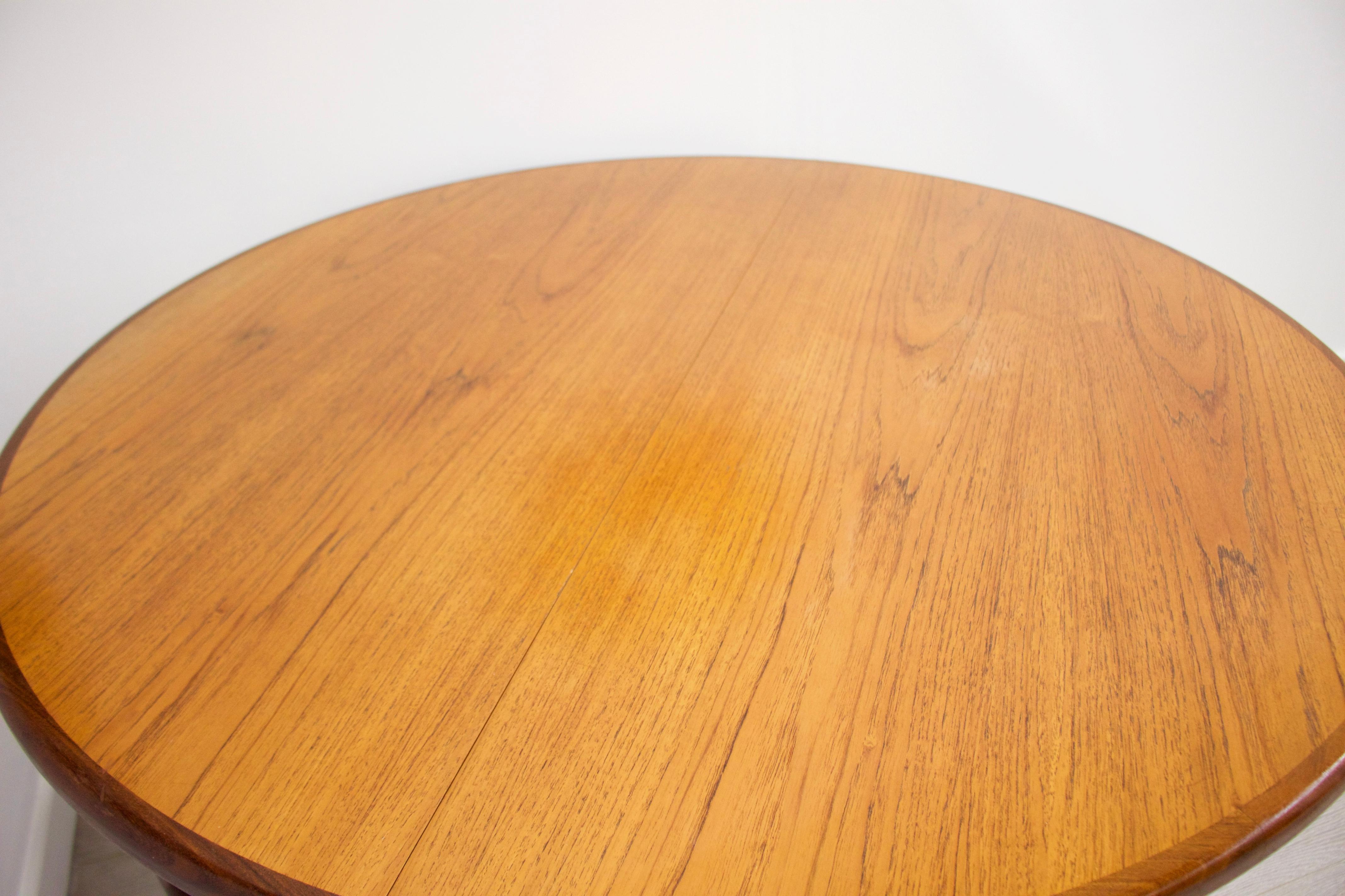 20th Century Round Midcentury Teak Dining Table from G-Plan, 1960s