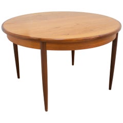 Round Midcentury Teak Dining Table from G-Plan, 1960s