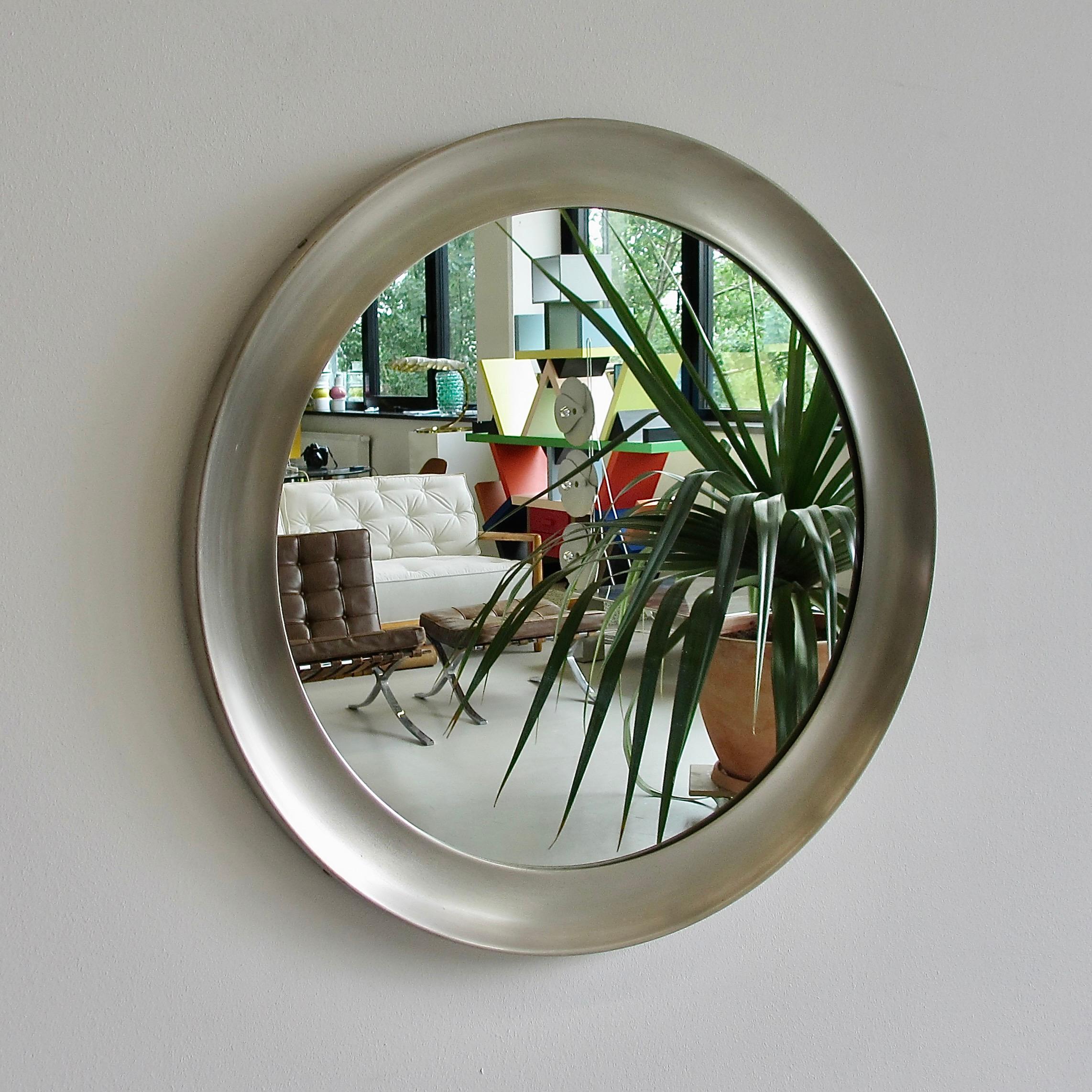 Italian Round Mirror by Sergio Mazza for Artemide