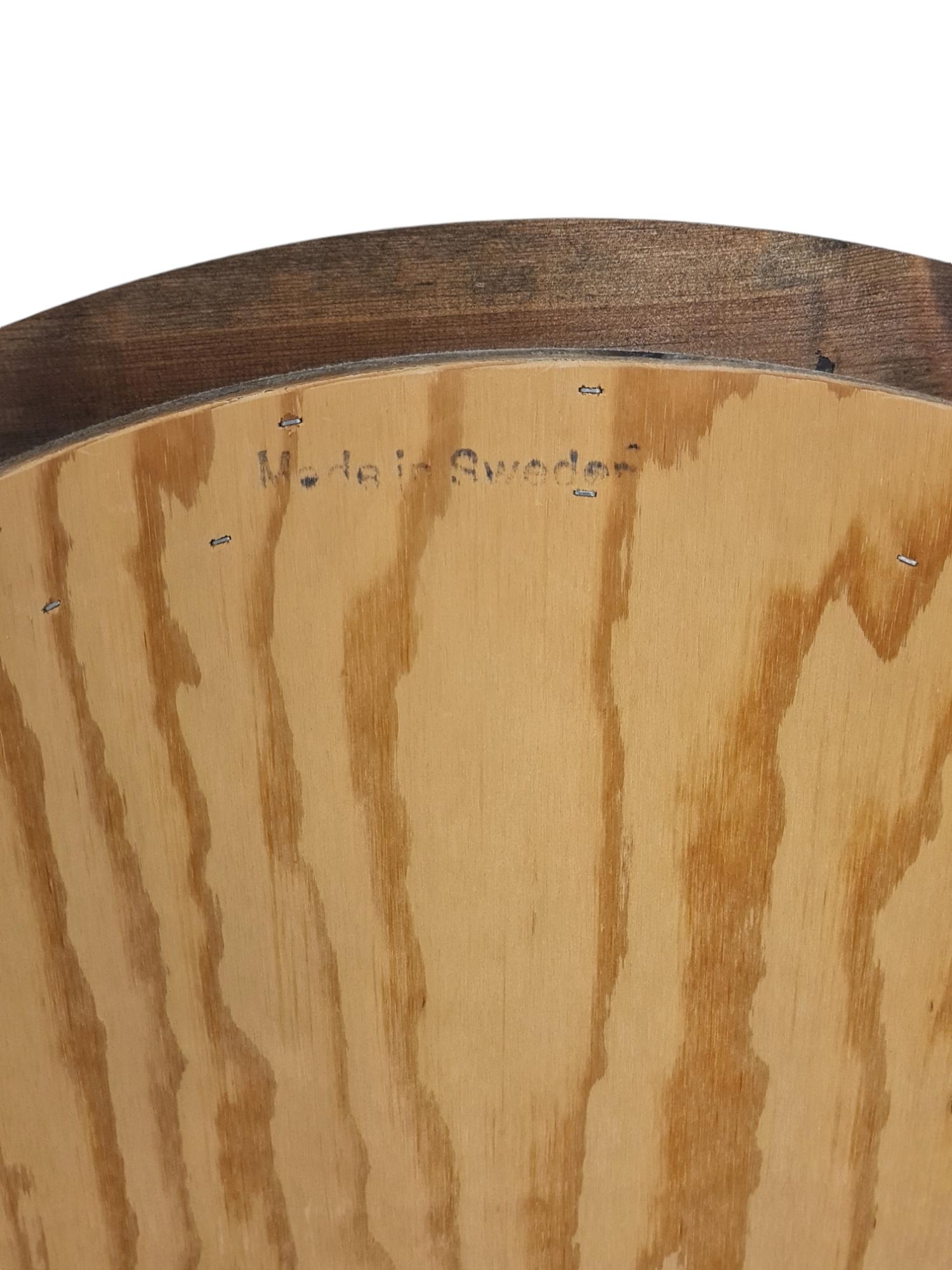 Round Mirror & Console Shelf, Christian Langeström for Fröseke, Sweden 1970s For Sale 2