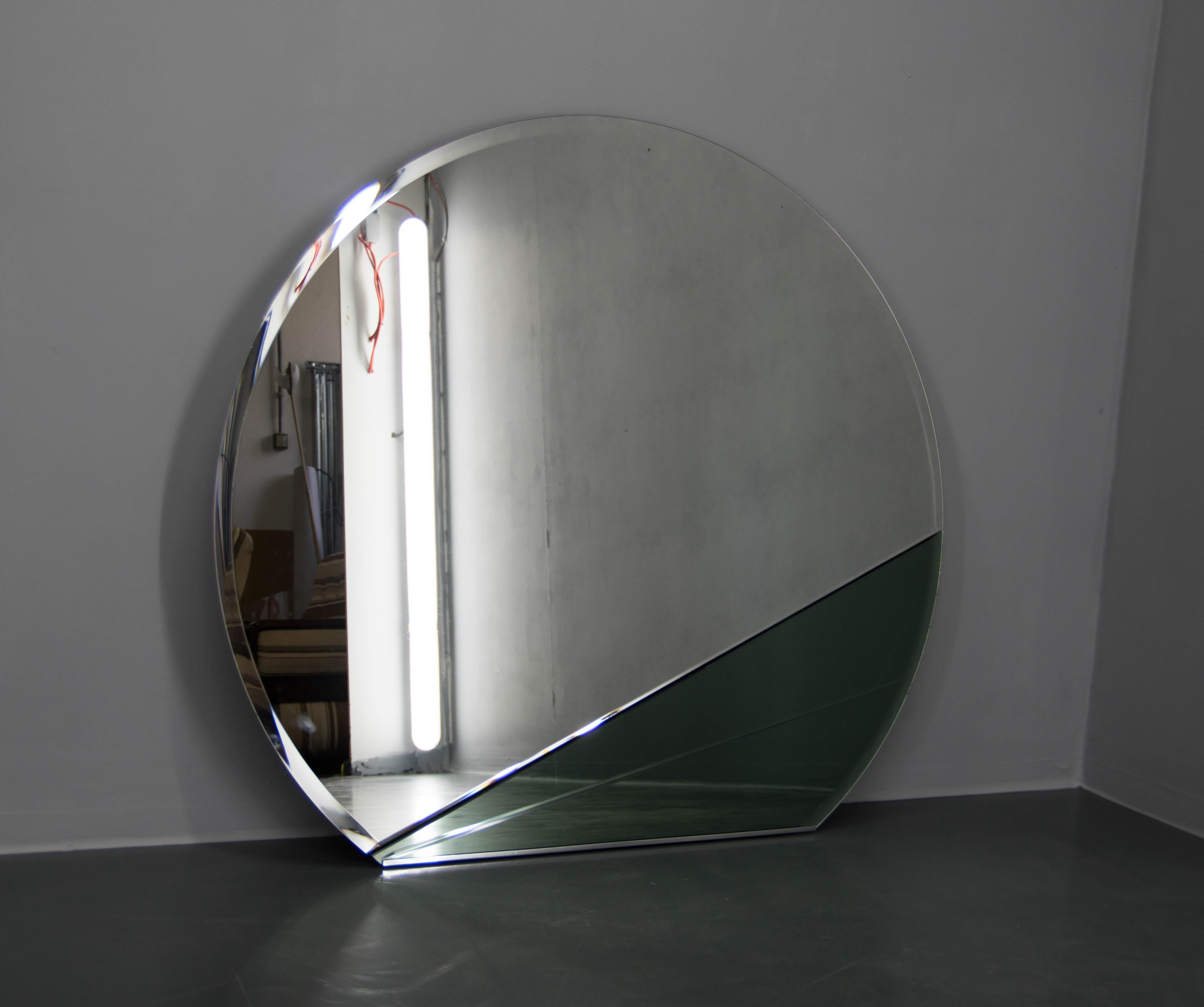 Miroir rond, Italie, années 1970 en vente 1