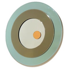 Miroir rond, Italie, années 1980