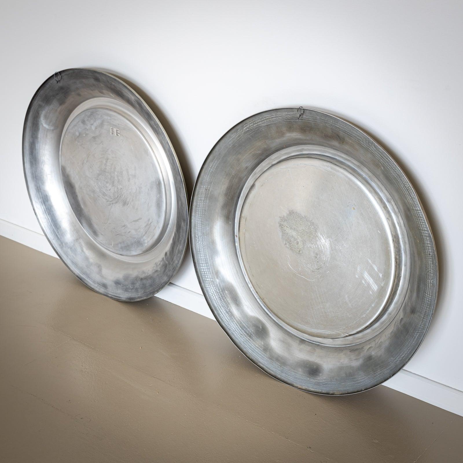 Italian Round Mirrors by Atelier des Orfèvres Rasa Padova, Italy Mid-20th Century